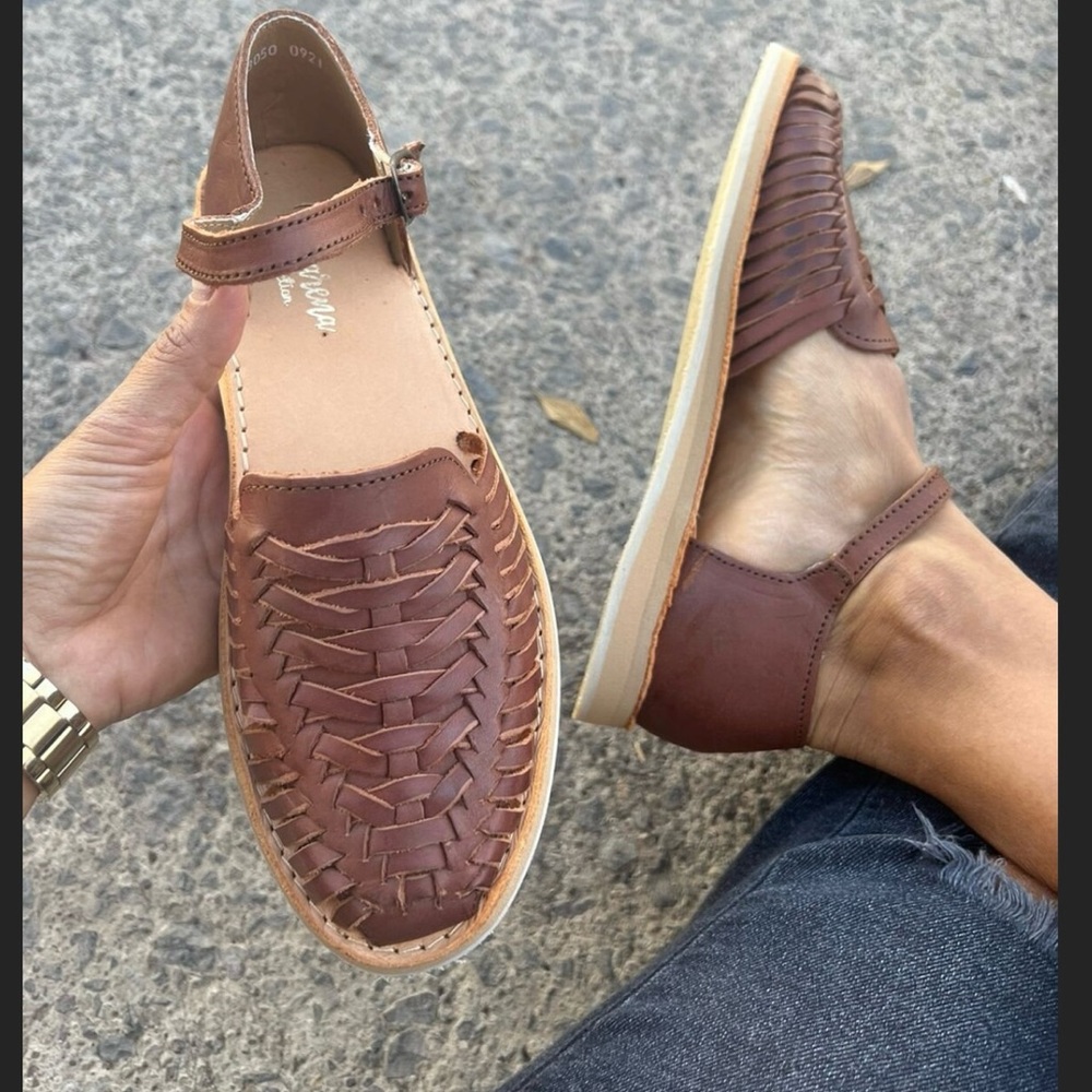 Brown Leather Sandals